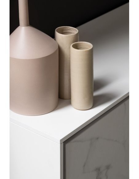 Tavolo consolle con sedie incorporate Newton3