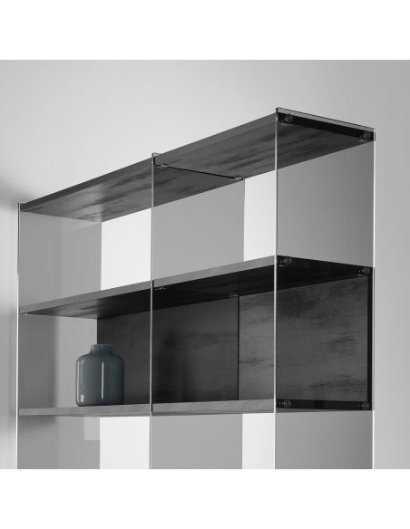 Libreria divisoria separa-ambienti Tibor-Comp24