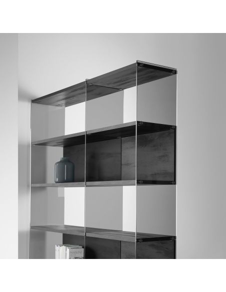 Libreria divisoria separa-ambienti Tibor-Comp24