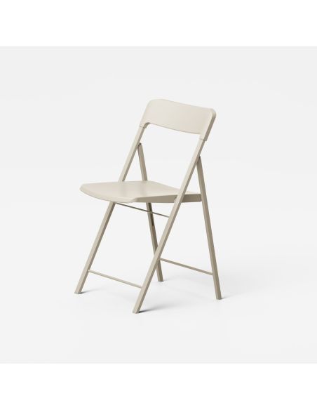 6 sedie pieghevoli salvaspazio in acciaio e plastica Gary 6 sedie pieghevoli salvaspazio in acciaio e plastica Gary