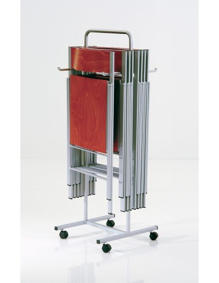 Set 6 sedie pieghevoli in metallo e plastica Sooner