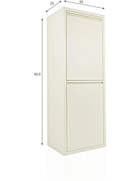 Mobile raccolta differenziata per interno ed esterno Dermot 2