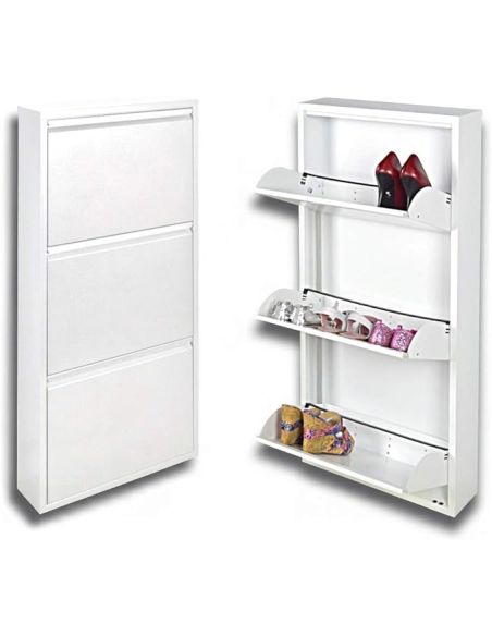 Scarpiera salvaspazio per interno o esterno Norman 3