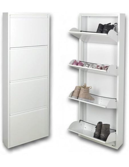 Scarpiera salvaspazio per interno o esterno Norman 4