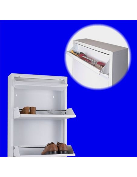 Scarpiera salvaspazio per interno o esterno Norman 7