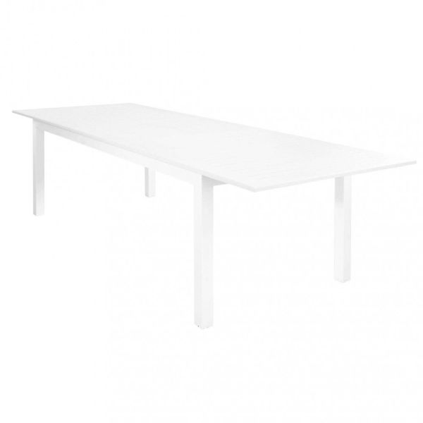 Tavolo da giardino allungabile L220/280 x P100 Lione 220 Bianco