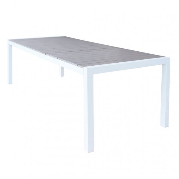 Tavolo da esterno allungabile moderno Amiens Bianco