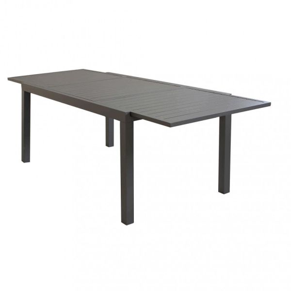 Tavolo da esterno allungabile in alluminio Metz 160 Taupe
