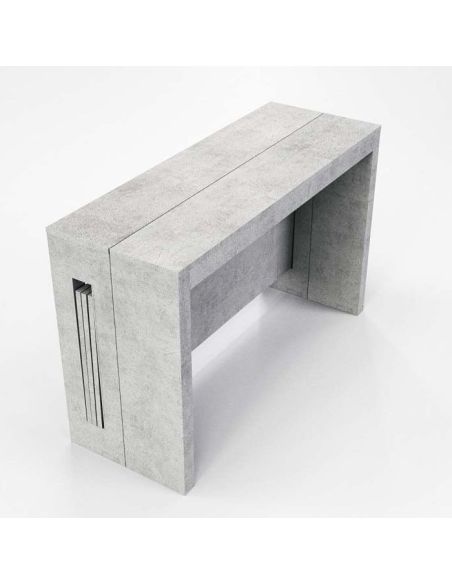 Consolle allungabile con allunghe integrate Helge