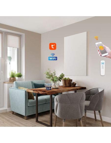 Pannello radiante ad infrarossi da parete Crystal Pannello radiante ad infrarossi da parete Crystal