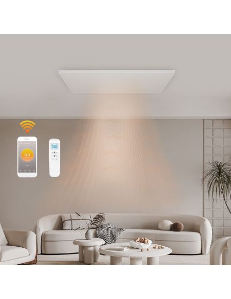 Pannello radiante ad infrarossi da soffitto Crystal