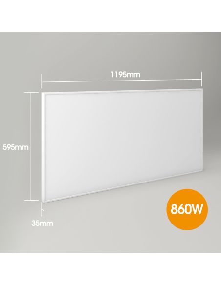 Pannello radiante ad infrarossi da soffitto Crystal