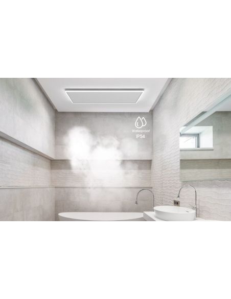 Pannello radiante ad infrarossi da soffitto con illuminazione Crystal Cielo Pannello radiante ad infrarossi da soffitto con illuminazione Crystal Cielo