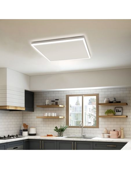 Pannello radiante ad infrarossi da soffitto con illuminazione Crystal Cielo Pannello radiante ad infrarossi da soffitto con illuminazione Crystal Cielo