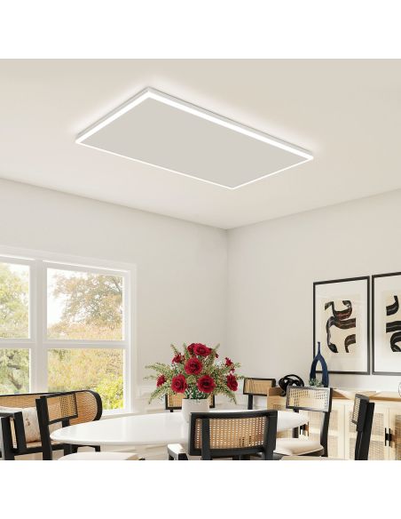 Pannello radiante ad infrarossi da soffitto con illuminazione Crystal Cielo Pannello radiante ad infrarossi da soffitto con illuminazione Crystal Cielo
