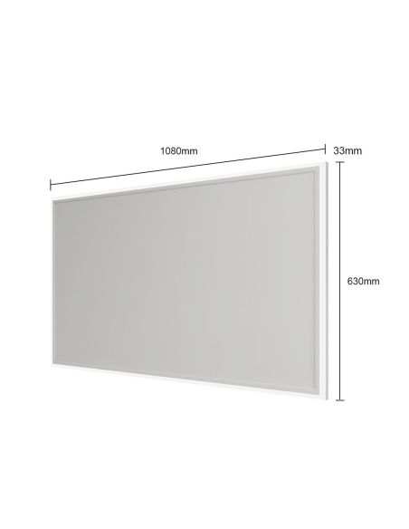 Pannello radiante ad infrarossi da soffitto con illuminazione Crystal Cielo Pannello radiante ad infrarossi da soffitto con illuminazione Crystal Cielo