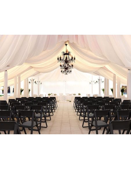 Set 4 sedie pieghevoli salvaspazio Dean