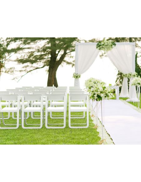 Set 4 sedie pieghevoli salvaspazio Dean