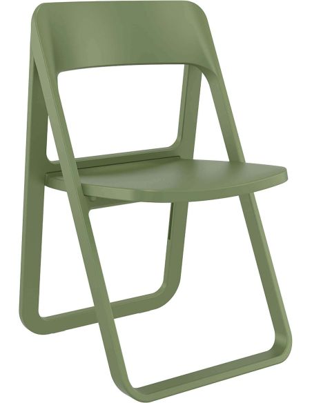 Set 4 sedie pieghevoli salvaspazio Dean