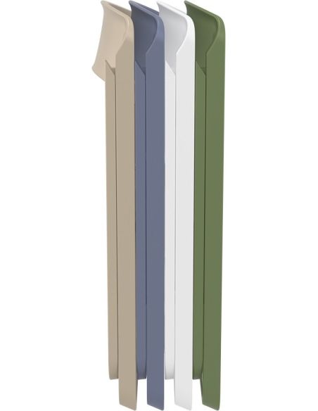 Set 4 sedie pieghevoli salvaspazio Dean