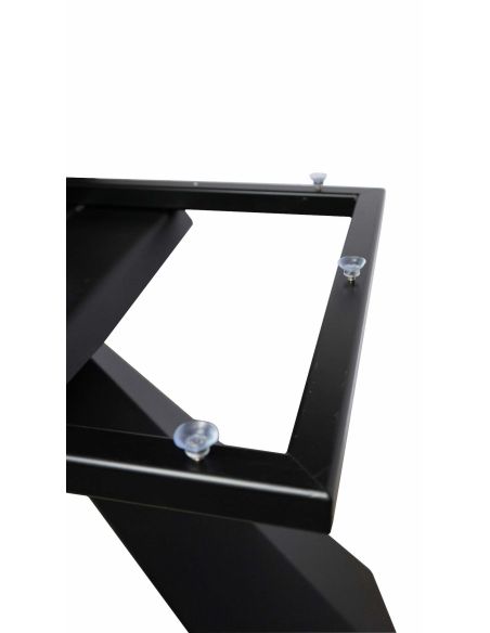 Tavolo da pranzo allungabile in acciaio e nobilitato Kenton Classic