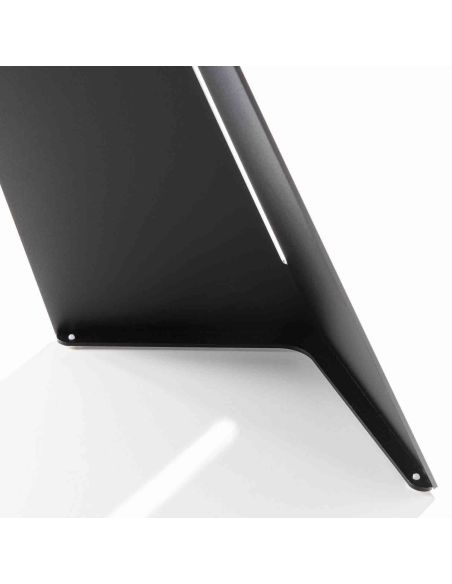 Tavolo da cucina allungabile in acciaio e nobilitato Damon Small