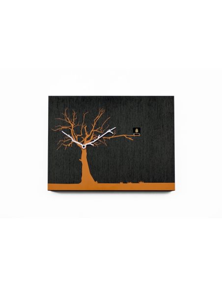 Orologio a cucu design in legno con sensore di luce Cucuruku Orologio a cucu design in legno con sensore di luce Cucuruku