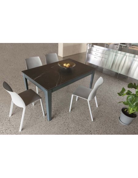 Tavolo allungabile fino a 380 cm Esko Ceramico Black Stone