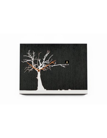 Orologio a cucu design in legno con sensore di luce Cucuruku Orologio a cucu design in legno con sensore di luce Cucuruku