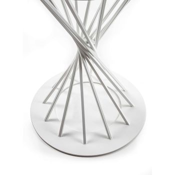Tavolo rotondo design moderno Runder Lamina 2