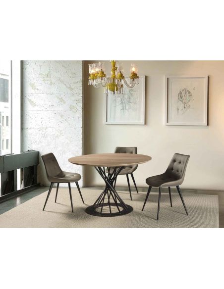 Tavolo rotondo design moderno Runder Lamina Tavolo rotondo design moderno Runder Lamina