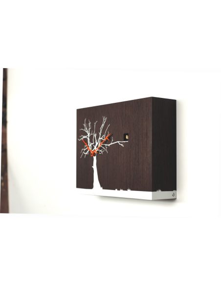 Orologio a cucu design in legno con sensore di luce Cucuruku