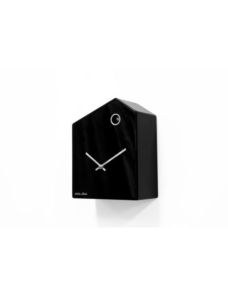 Orologio cucu design moderno in legno nero o bianco Cucu_chic Orologio cucu design moderno in legno nero o bianco Cucu_chic