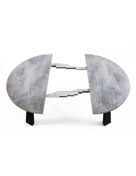 Tavolo rotondo allungabile design moderno Adam Tavolo rotondo allungabile design moderno Adam