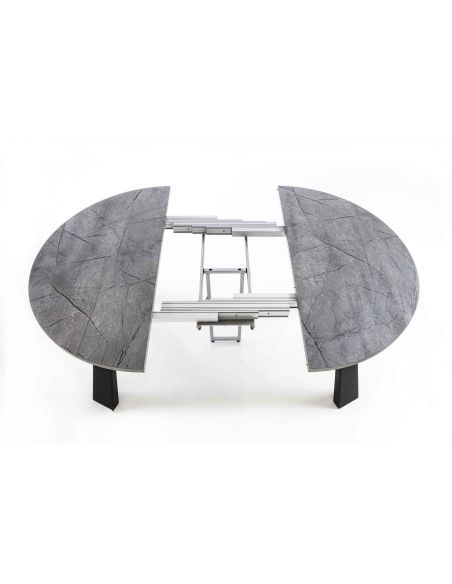 Tavolo rotondo allungabile design moderno Adam Tavolo rotondo allungabile design moderno Adam