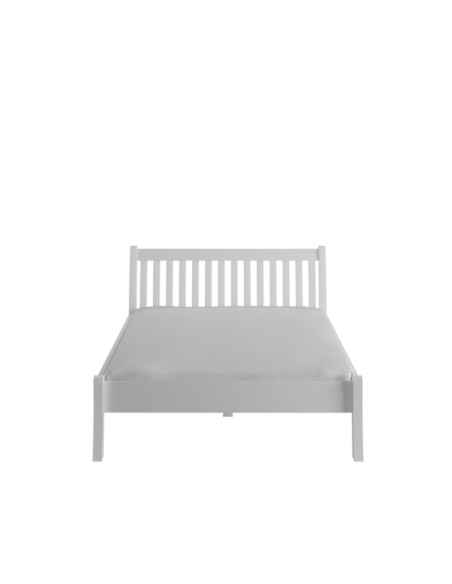 Letto matrimoniale Alabama in legno massiccio 180 x 200 - pino bianco