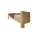 Letto singolo Nebraska in legno massiccio 90 x 200 - pino laccato