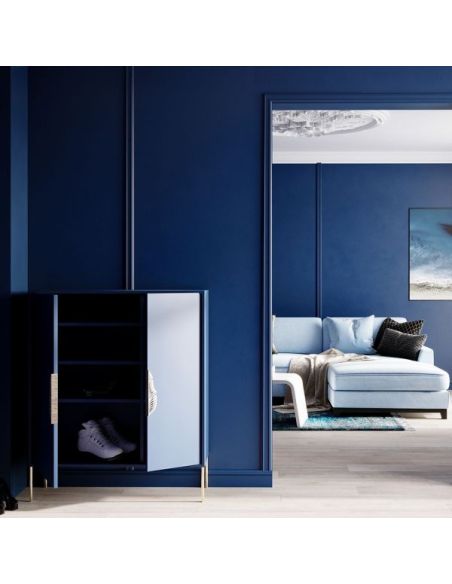 Scarpiera Mittel blu navy