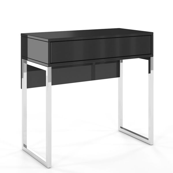 Console trucco nera Modern Karmen