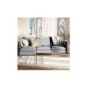 Divano angolare Stylish Wood S grigio platino