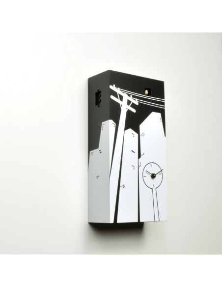 Orologio a cucu moderno da parete Cucucity