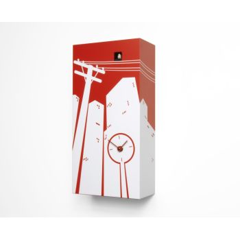 Orologio a cucu moderno da parete Cucucity 2