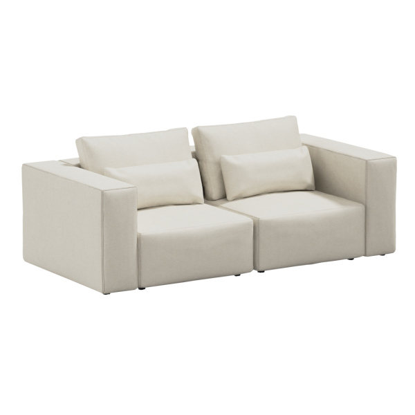 Divano due posti Best Rest - Beige