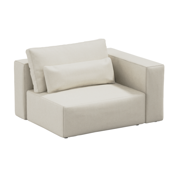 Modulo finale angolare Big Rest - Beige