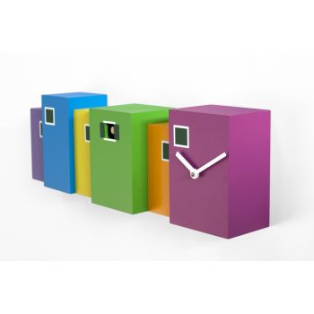 Orologio da parete con cucu in legno Burano 2