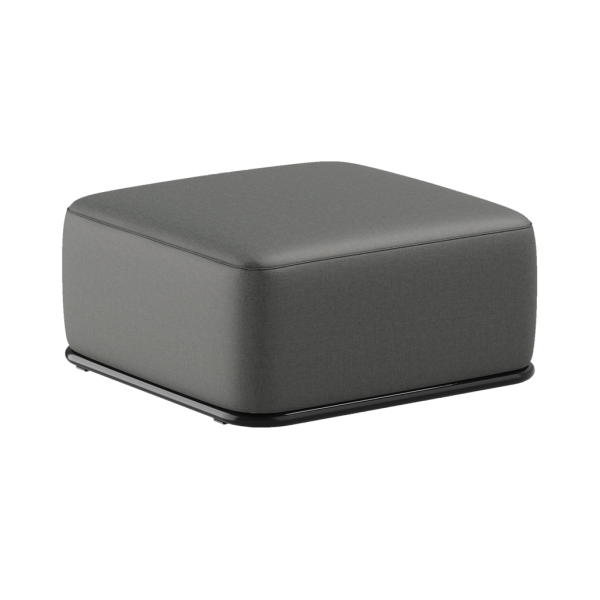 Pouf Glamour modulare M - grigio scuro