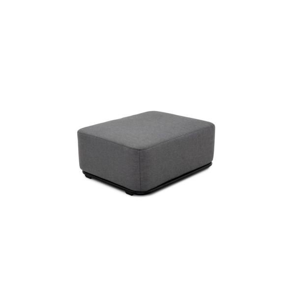 Pouf Glamour modulare L - grigio scuro