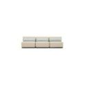 Divano tre posti Glamour - Beige