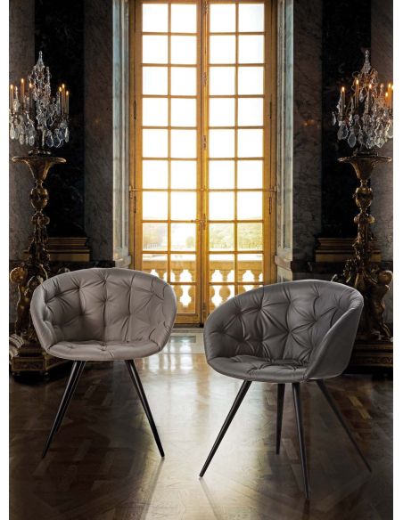 Poltroncina per sala pranzo design moderno Welling 4G Poltroncina per sala pranzo design moderno Welling 4G