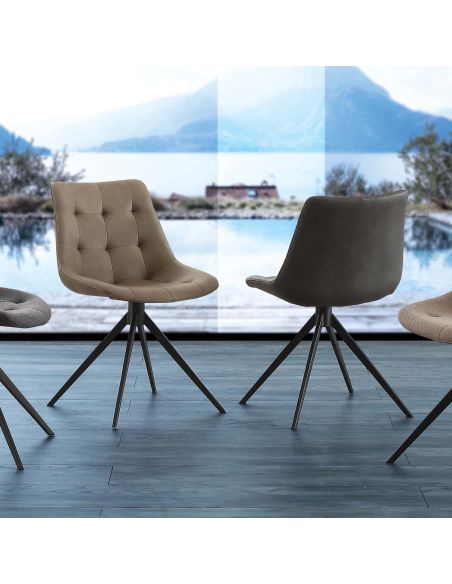 Coppia sedie per sala da pranzo Bonnet